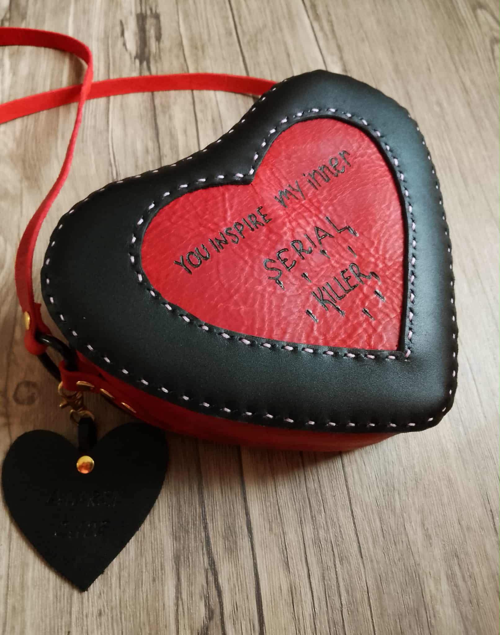 You inspire - Heart bag