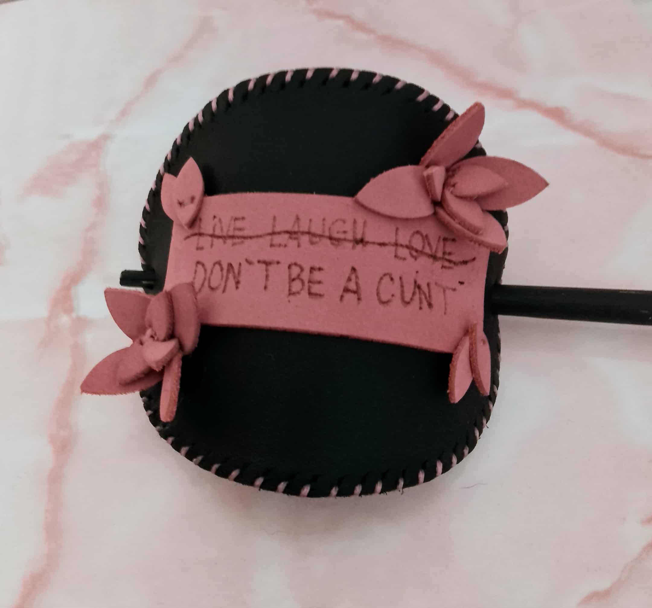 Don't be a .......